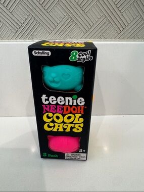 Teenie Needoh Cool Cats 3-Pack - NEW